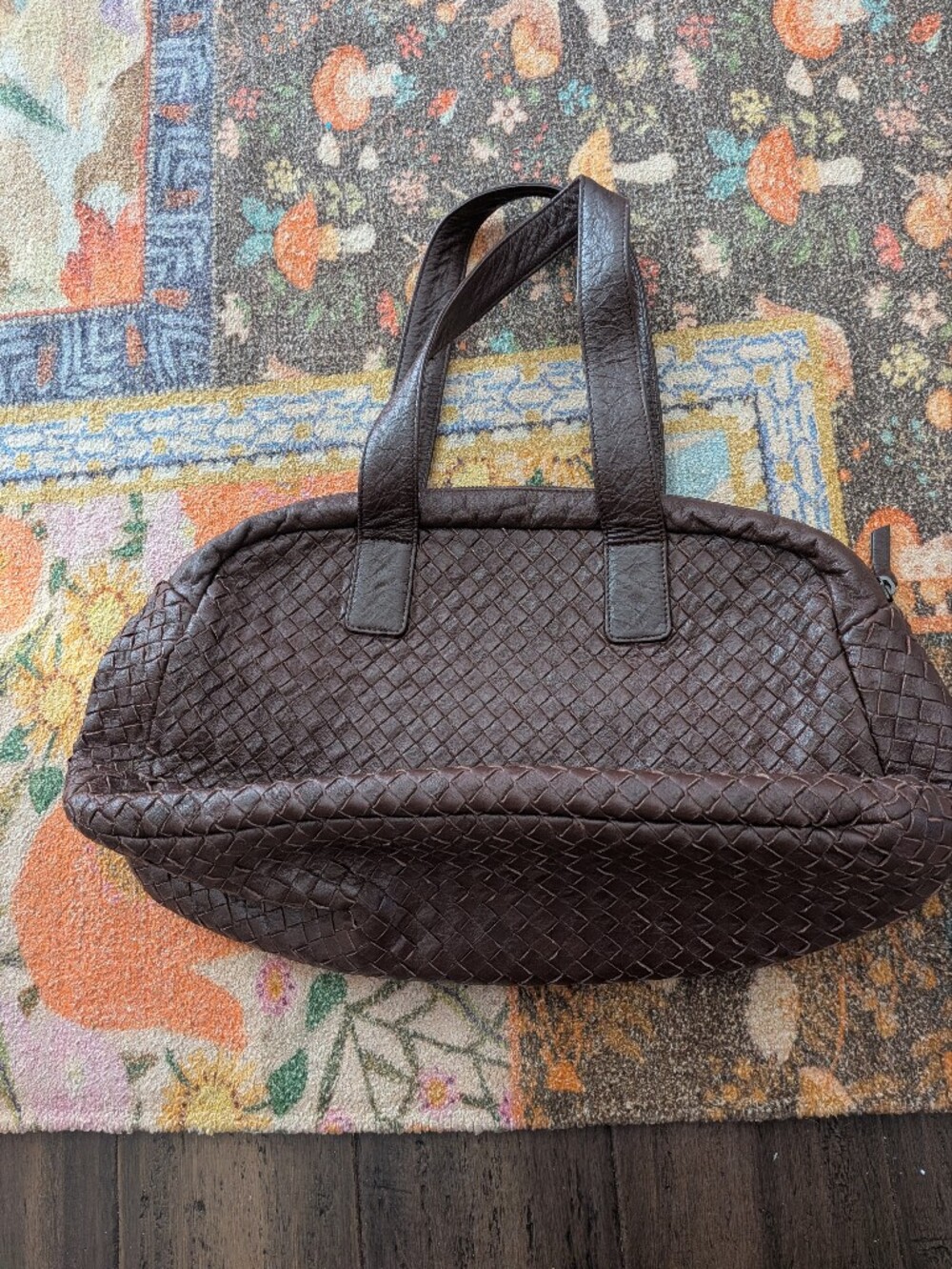 Bottega Veneta Intrecciato Top Handle Bag - Picture 2 of 15